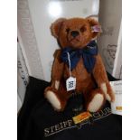 A Steiff million hugs limited edition bear 1907 - 2007, brown,