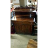 A mahogany chiffonier