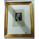 A Pablo Picasso print, possibly artist proof,