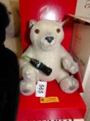 A boxed Steiff Coca-Cola polar bear