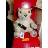 A boxed Steiff Coca-Cola polar bear