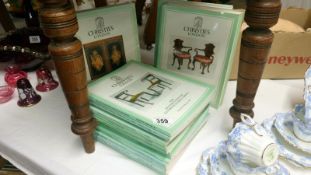 A quantity of Christie's 1980's auction catalogues