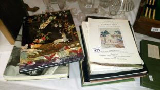 A quantity of auction catalogues,
