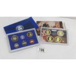 A 2007 USA mint proof set including Presidential $1 coins