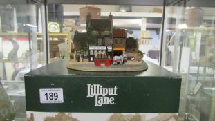 A boxed Beamish Museum Limited Edition Lilliput Lane cottage 'Last Orders',