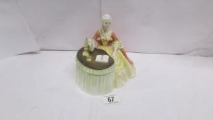 A Royal Doulton Meditation figure