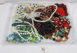 A large quantity of good costume jewellery