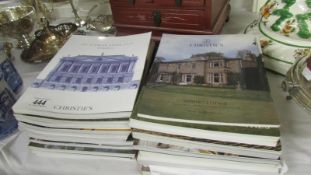 A quantity of Christies Auction catalogues