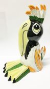 A Lorna Bailey Old Ellgrave Pottery 'Polly the Parrot'