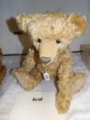 A Steiff Baerle 43 pab teddy bear, 43cm sitting,