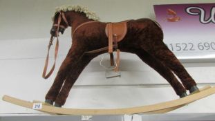 A rocking horse