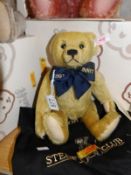 A Steiff Million hugs limited edition bear 1907 - 2007, gold,