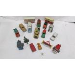 A quantity of unboxed 1950/60's Dinky toys
