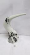 A Lorna Bailey bent vase, Longport design (extremely rare,