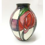A boxed Moorcroft Glasgow vase