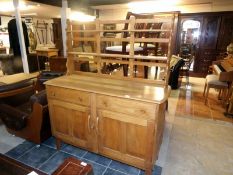 An Ercol style dresser