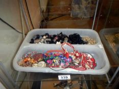 A quantity of costume jewellery