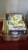 A box of books including crafts & birds etc.