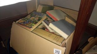 A good box of old childrens books etc
