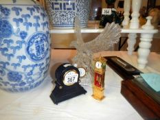 3 miniature clocks