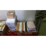 A large quantity of craft card making equipment