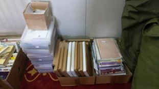 A large quantity of craft card making equipment