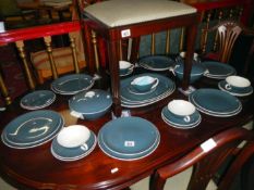 A Poole pottery dinner set