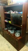 A retro display cabinet