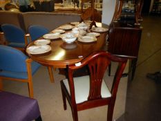 A good extending oval dining table