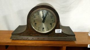 A mantel clock