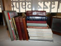 A quantity of books and annuals