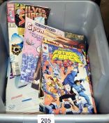 A quantity of comics