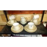 A 6 piece tea set