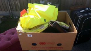 A quantity of Hi Vis vests & boots etc.