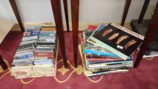 A quantity of LP's & CD's