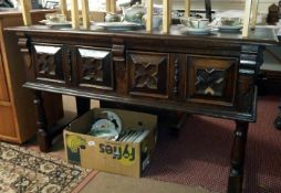 A period hall sideboard
