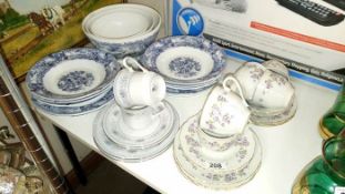 A quantity of China and part tea sets