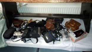 A quantity of cameras including ilford