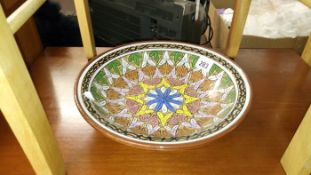 A art pottery bowl