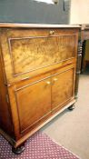 A mahogany cabinet