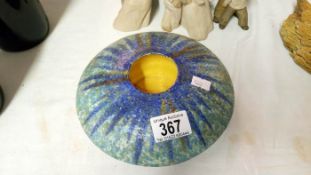 A art pottery Mushroom dish