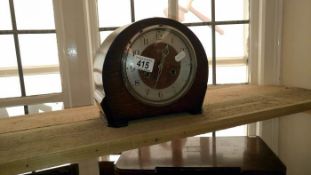 A Smith's mantel clock