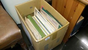 A quantity of LP records