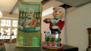 A 1950's boxed battery powered Bartender