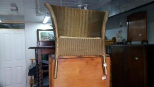 A Lloyd loom chair