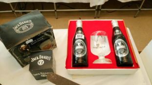 A Silver Jubilee Guiness & Jack Daniels celebratory sets