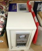 An electronic safe by Safewell (keys in box)