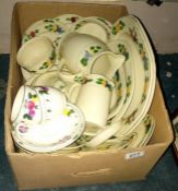 A box of dinnerware