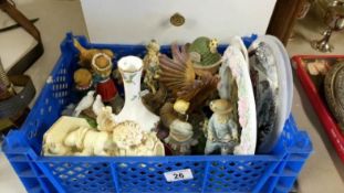 A quantity of porcelain & pottery etc.