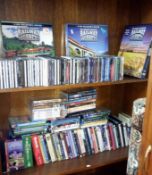 A quantity of DVD's & CD's etc.